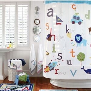 Pottery Barn Kids Shower Curtain
